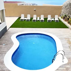 Luxury Villa Masca With Private Heated Pool Free Car Rental In May And June , Costa Adeje (Tenerife) Spain